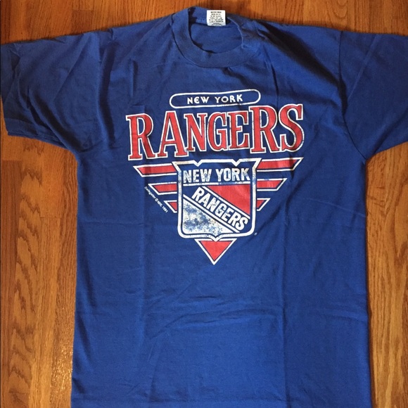new york rangers vintage t shirt
